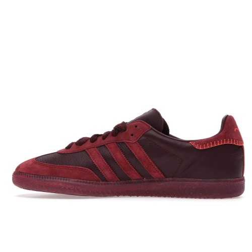 Кроссы adidas Samba Jonah Hill Burgundy - мужская сетка размеров