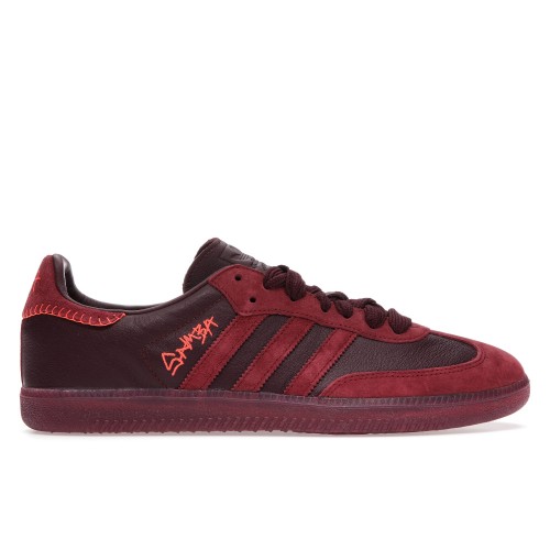 Кроссы adidas Samba Jonah Hill Burgundy - мужская сетка размеров