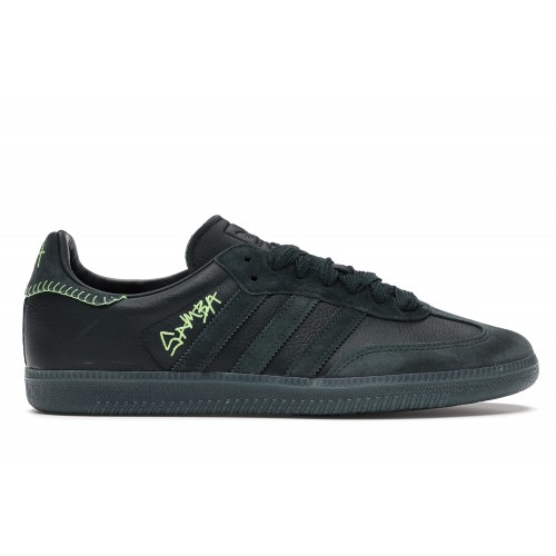 Кроссы adidas Samba Jonah Hill Green - мужская сетка размеров