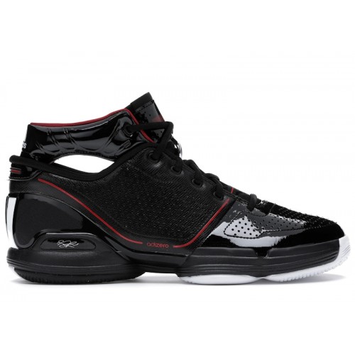 adidas Adizero Rose 1 Black Red (2020) - мужская сетка размеров