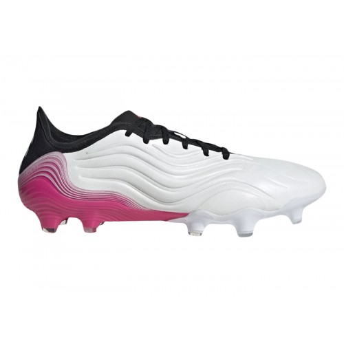 Мужские футбольные бутсы adidas Copa Sense.1 FG White Shock Pink