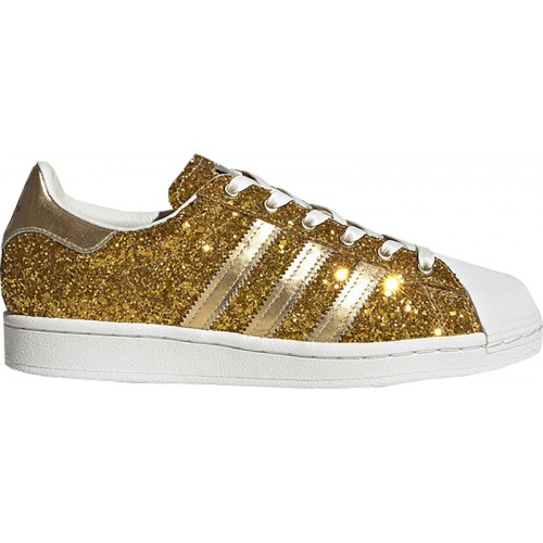 adidas Superstar Gold Metallic (W) - женская сетка размеров