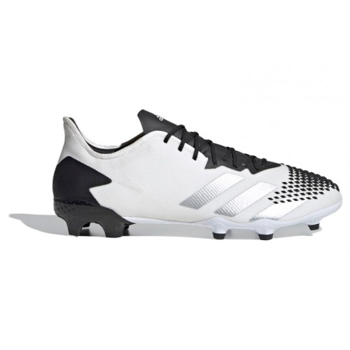 Мужские футбольные бутсы adidas Predator Mutator 20.2 FG Demonscale White Black