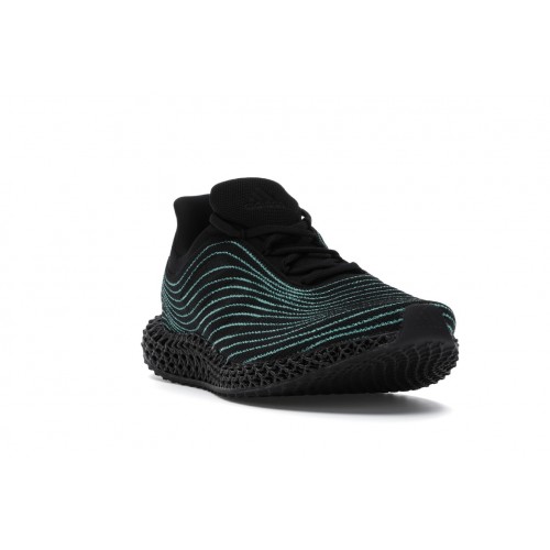 Кроссы adidas Ultra Boost 4D Uncaged Parley Black - мужская сетка размеров