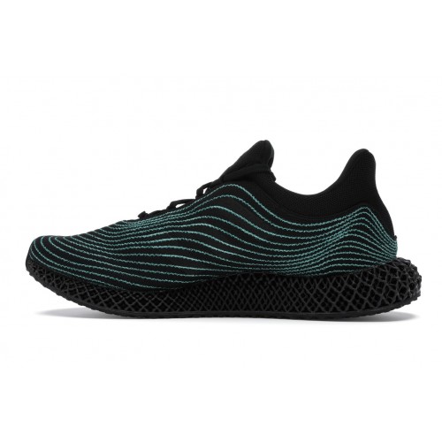 Кроссы adidas Ultra Boost 4D Uncaged Parley Black - мужская сетка размеров