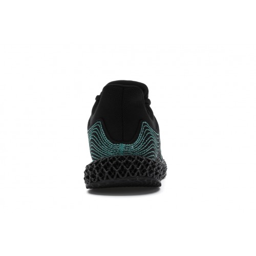 Кроссы adidas Ultra Boost 4D Uncaged Parley Black - мужская сетка размеров