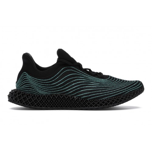 Кроссы adidas Ultra Boost 4D Uncaged Parley Black - мужская сетка размеров