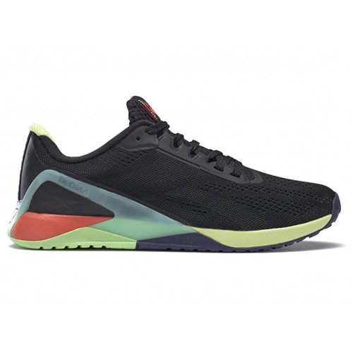Кроссы Reebok Nano X1 Black Multi - мужская сетка размеров