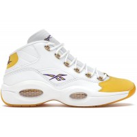 Кроссовки Reebok Question Mid Yellow Toe (Shoe Palace Special Box)