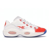 Кроссовки Reebok Question Low Patent Toe Orange