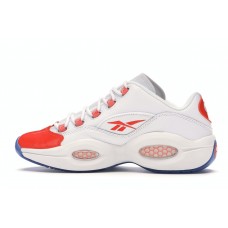 Кроссовки Reebok Question Low Patent Toe Orange