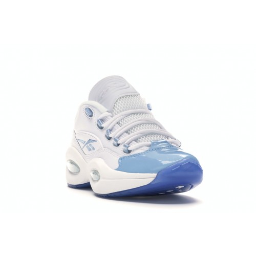 Кроссы Reebok Question Low Patent Toe Carolina Blue - мужская сетка размеров