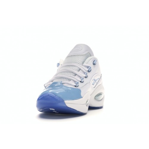 Кроссы Reebok Question Low Patent Toe Carolina Blue - мужская сетка размеров