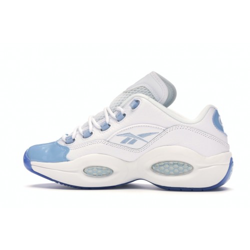 Кроссы Reebok Question Low Patent Toe Carolina Blue - мужская сетка размеров