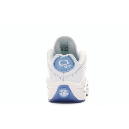 Кроссы Reebok Question Low Patent Toe Carolina Blue - мужская сетка размеров