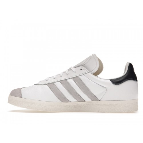 Кроссы adidas Gazelle Kith Classics Program White Navy - мужская сетка размеров