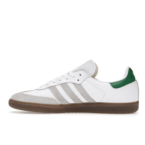 Кроссы adidas Samba OG Kith Classics White Green (2021/2024) - мужская сетка размеров