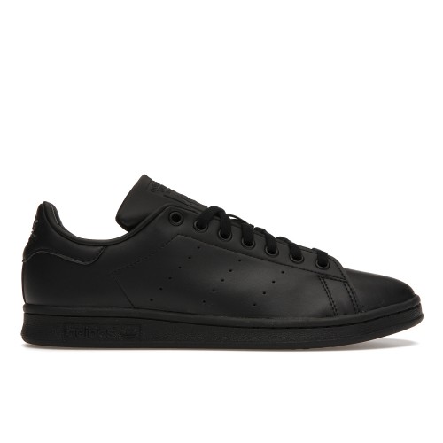 Кроссы adidas Stan Smith Primegreen Triple Black - мужская сетка размеров