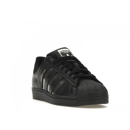 adidas Superstar Black Transparent - мужская сетка размеров