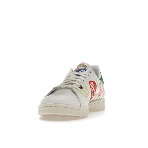 Кроссы adidas Stan Smith Primegreen Floral (W) - женская сетка размеров