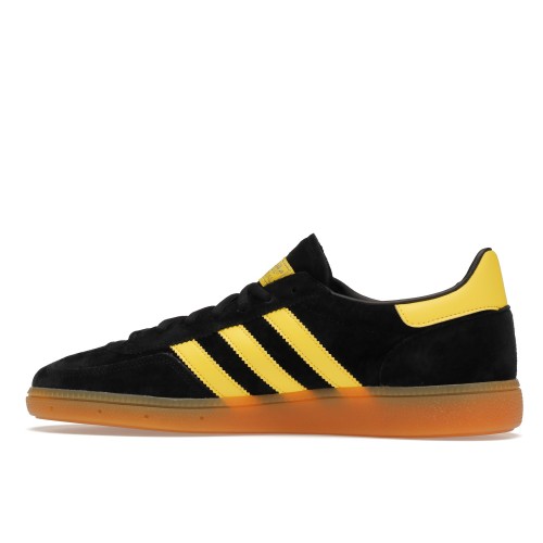Кроссы adidas Handball Spezial Black Yellow - мужская сетка размеров