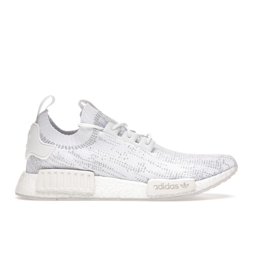 Кроссы adidas NMD R1 Primeknit Cloud White Glitch Camo - мужская сетка размеров