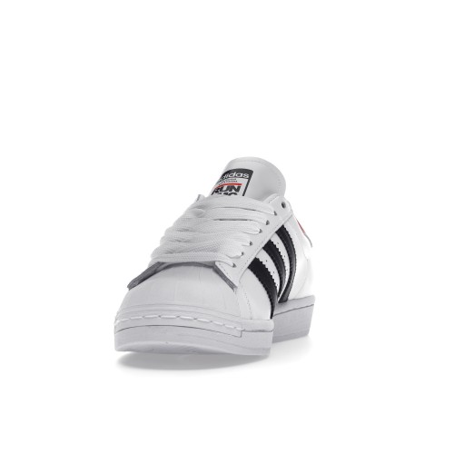 Кроссы adidas Superstar 50 Run DMC White - мужская сетка размеров