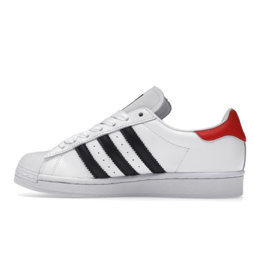 Кроссы adidas Superstar 50 Run DMC White - мужская сетка размеров