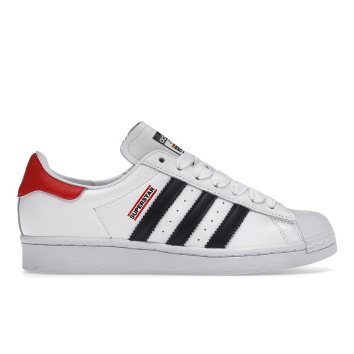 Кроссы adidas Superstar 50 Run DMC White - мужская сетка размеров