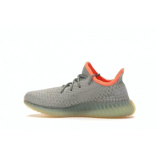 Кроссы adidas Yeezy Boost 350 V2 Desert Sage (Kids) - детская сетка размеров