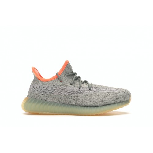 Кроссы adidas Yeezy Boost 350 V2 Desert Sage (Kids) - детская сетка размеров
