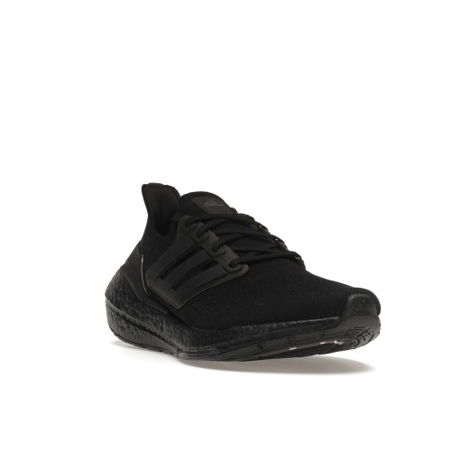 Кроссы adidas Ultra Boost 21 Triple Black - мужская сетка размеров