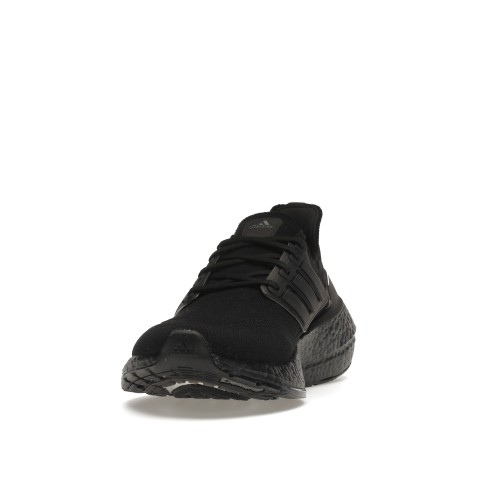 Кроссы adidas Ultra Boost 21 Triple Black - мужская сетка размеров