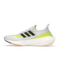 Кроссовки adidas Ultra Boost 21 White Solar Yellow