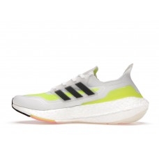 Кроссовки adidas Ultra Boost 21 White Solar Yellow