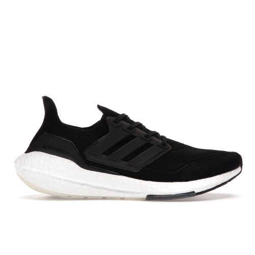 Кроссы adidas Ultra Boost 21 Core Black - мужская сетка размеров