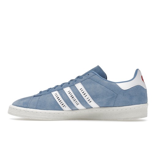 Кроссы adidas Campus Human Made Blue - мужская сетка размеров