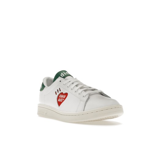 Кроссы adidas Stan Smith Human Made White Green - мужская сетка размеров