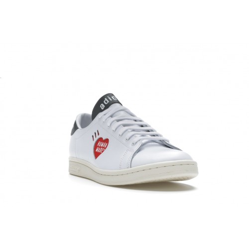 Кроссы adidas Stan Smith Human Made White Grey - мужская сетка размеров