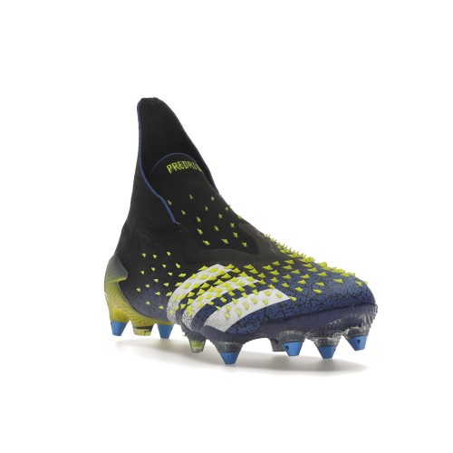 Мужские футбольные бутсы adidas Predator Freak+ SG Black Blue Yellow