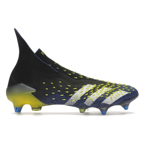 Мужские футбольные бутсы adidas Predator Freak+ SG Black Blue Yellow