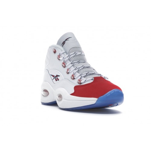 Кроссы Reebok Question Mid Red Toe 25th Anniversary - мужская сетка размеров