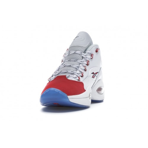 Кроссы Reebok Question Mid Red Toe 25th Anniversary - мужская сетка размеров