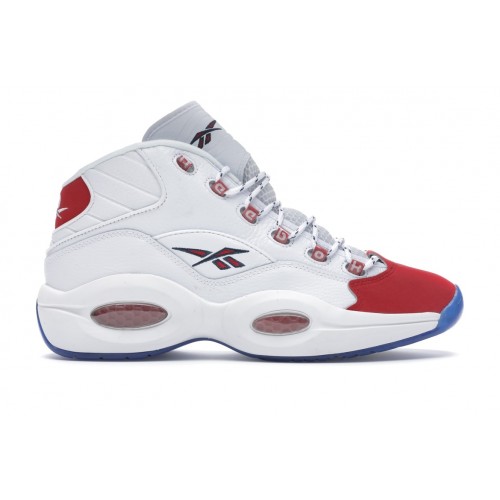 Кроссы Reebok Question Mid Red Toe 25th Anniversary - мужская сетка размеров