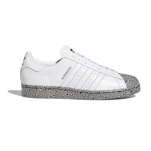 adidas Superstar Hiroko Takahashi White - мужская сетка размеров