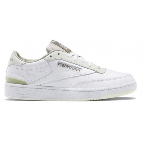 Кроссы Reebok Club C 85 EightyOne White Sand - мужская сетка размеров