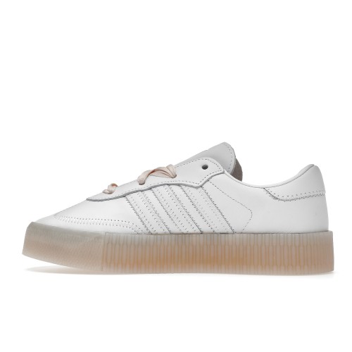 Кроссы adidas Sambarose White Halo Pink (W) - женская сетка размеров