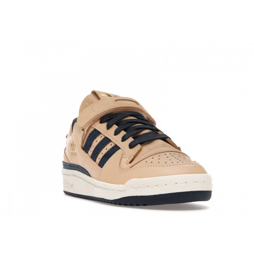 Кроссы adidas Forum 84 Low Beige Blue - мужская сетка размеров