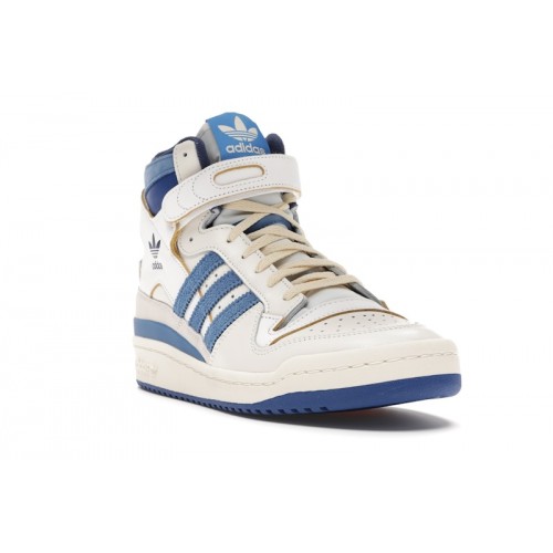 Кроссы adidas Forum 84 White Blue - мужская сетка размеров