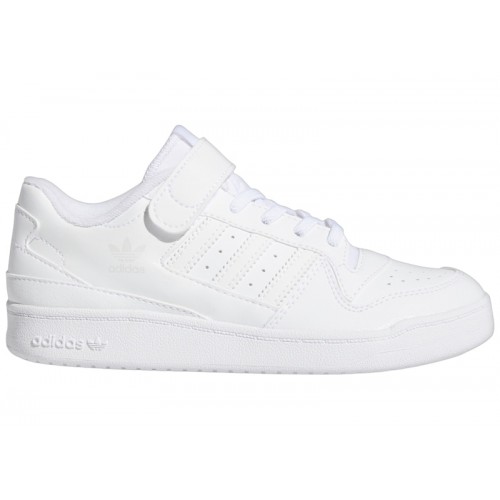 Кроссы adidas Forum Low Cloud White (PS) - детская сетка размеров